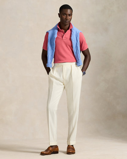 POLO DE PIQUÉ CUSTOM SLIM FIT RED SKY