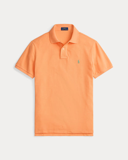 POLO DE PIQUÉ CUSTOM SLIM FIT POMPANO ORANGE