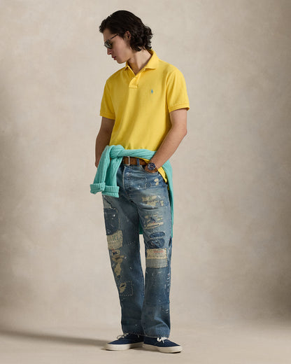 EL ICONICO POLO DE PIQUÉ CUSTOM SLIM FIT SUNFISH YELLOW