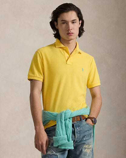 EL ICONICO POLO DE PIQUÉ CUSTOM SLIM FIT SUNFISH YELLOW
