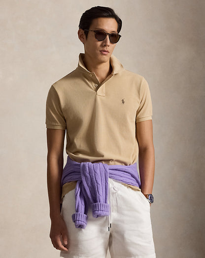 EL ICONICO POLO DE PIQUÉ CUSTOM SLIM FIT VINTAGE KHAKI