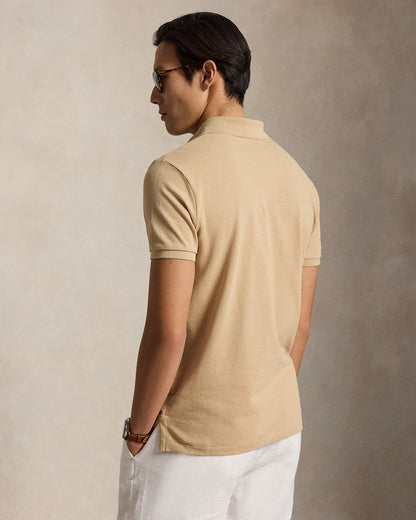 EL ICONICO POLO DE PIQUÉ CUSTOM SLIM FIT VINTAGE KHAKI