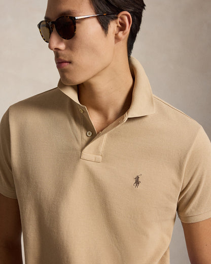 EL ICONICO POLO DE PIQUÉ CUSTOM SLIM FIT VINTAGE KHAKI