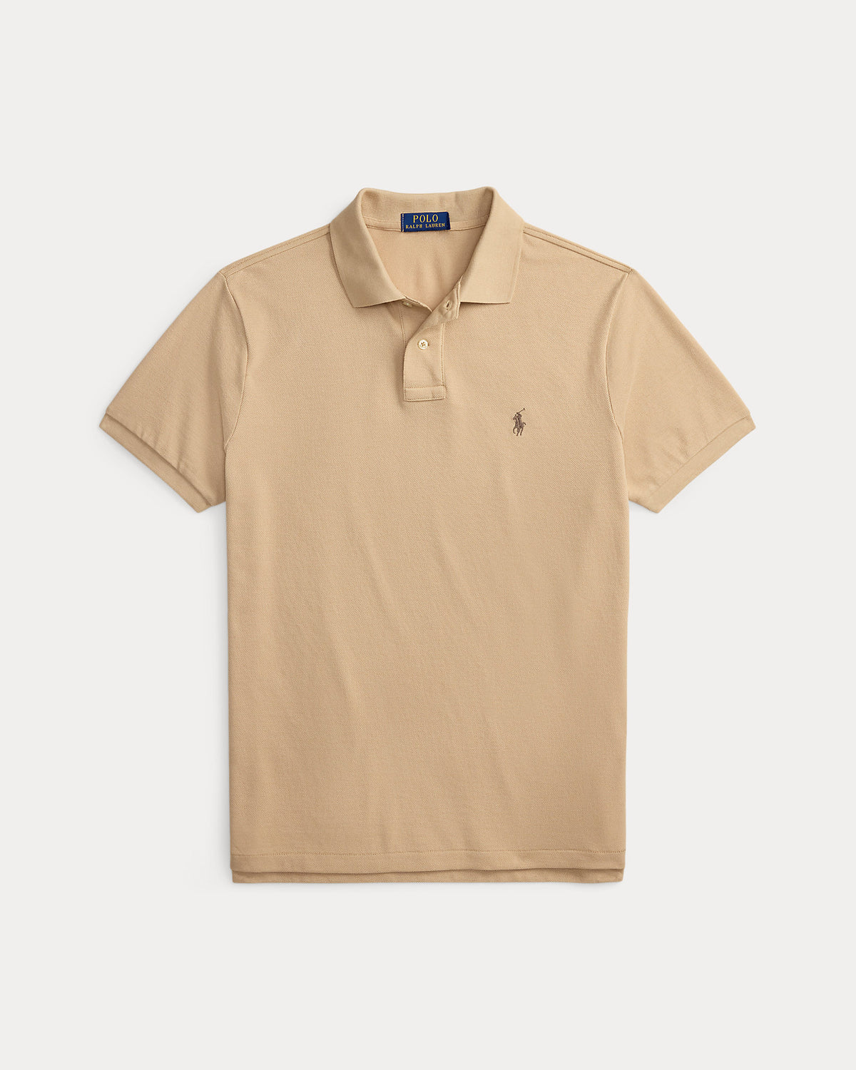 EL ICONICO POLO DE PIQUÉ CUSTOM SLIM FIT VINTAGE KHAKI
