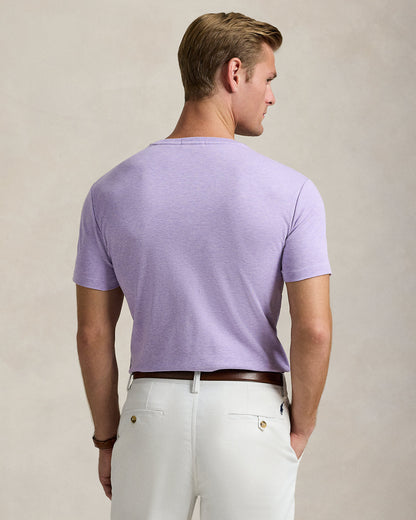 CAMISETA CUSTOM SLIM SOFT COTTON AMETHYST HEATHER
