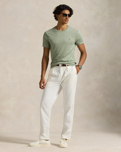 CAMISETA CUSTOM SLIM SOFT COTTON GREENERY HEATHER