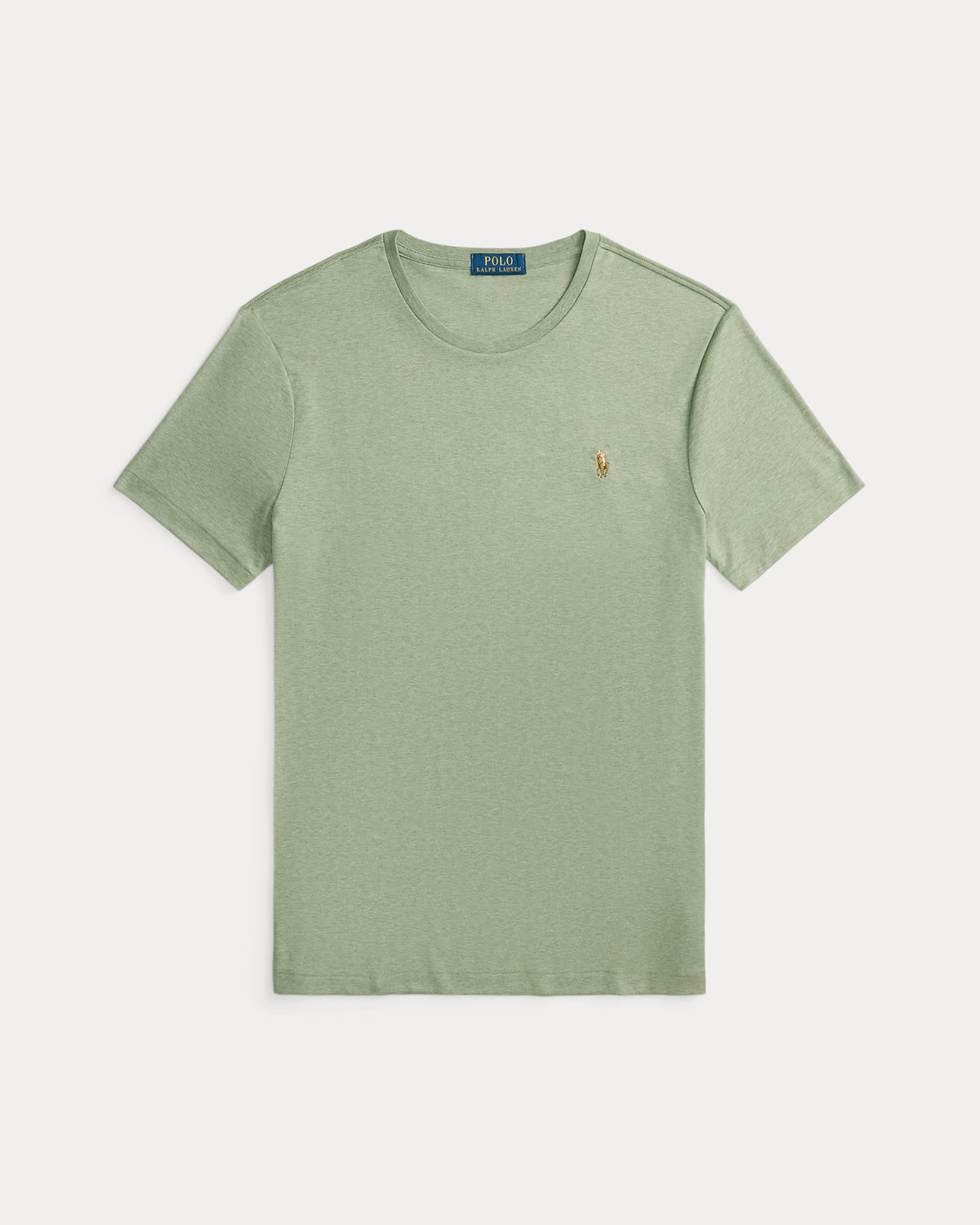 CAMISETA CUSTOM SLIM SOFT COTTON GREENERY HEATHER