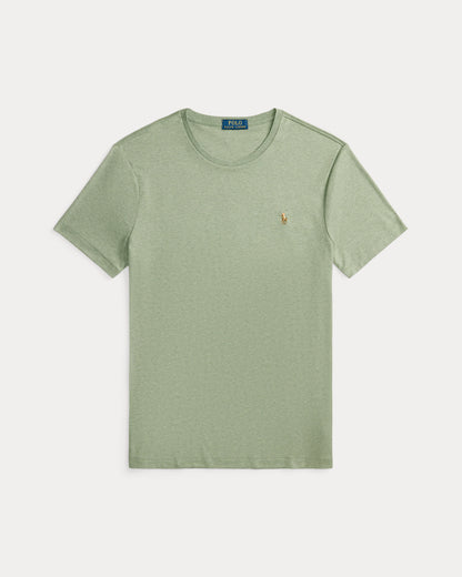 CAMISETA CUSTOM SLIM SOFT COTTON GREENERY HEATHER