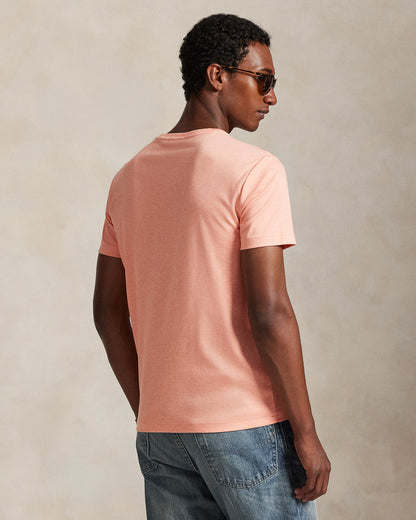 CAMISETA CUSTOM SLIM SOFT COTTON SOFT ORANGE HEATHER