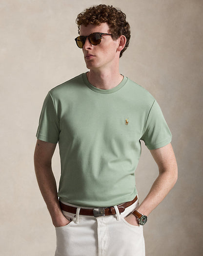 CAMISETA CUSTOM SLIM SOFT COTTON LIGHT GREEN