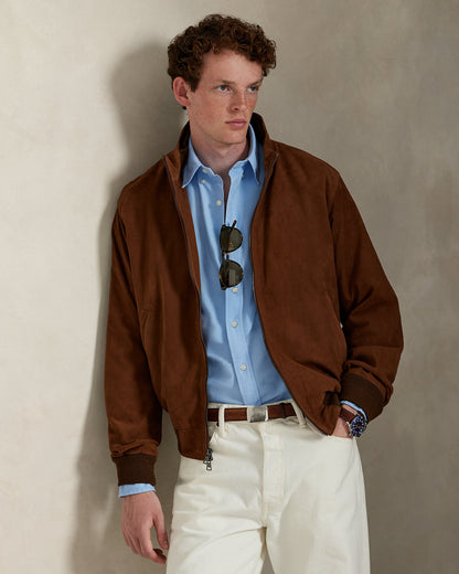 CAMISA OXFORD TEÑIDA EN PRENDA CUSTOM FIT BABY BLUE