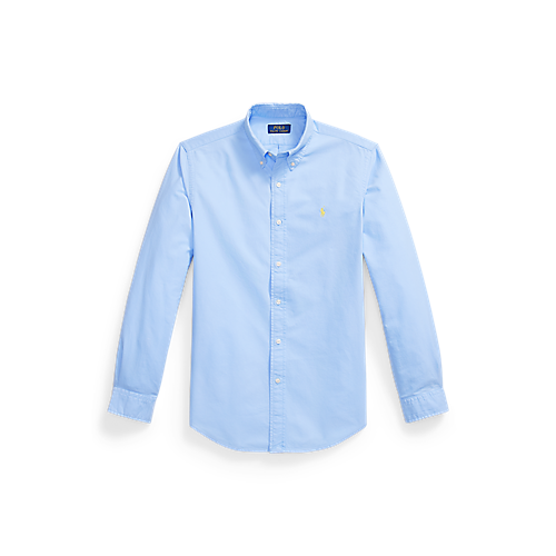 CAMISA OXFORD TEÑIDA CUSTOM FIT AUSTIN BLUE