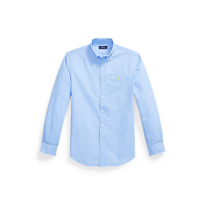 CAMISA OXFORD TEÑIDA CUSTOM FIT AUSTIN BLUE