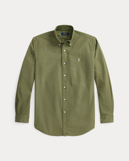 CAMISA OXFORD TEÑIDA CUSTOM FIT GARDEN TRIAL