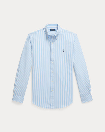 CAMISA CUSTOM FIT DE POPELINA ELASTICA