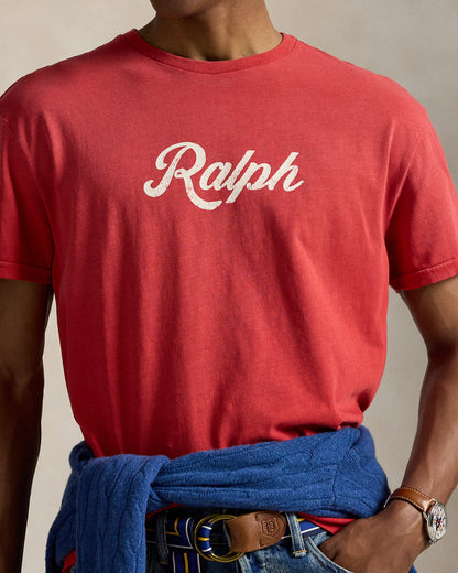 CAMISETA CLASSIC FIT DE ALGODON DE PUNTO CON LOGOTIPO RALPH