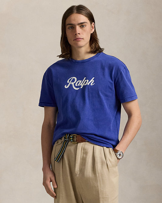 CAMISETA CLASSIC FIT DE ALGODON DE PUNTO CON LOGOTIPO RALPH