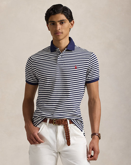 POLO DE PIQUE CUSTOM SLIM DECKWASH NAVY
