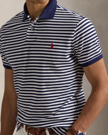 POLO DE PIQUE CUSTOM SLIM DECKWASH NAVY