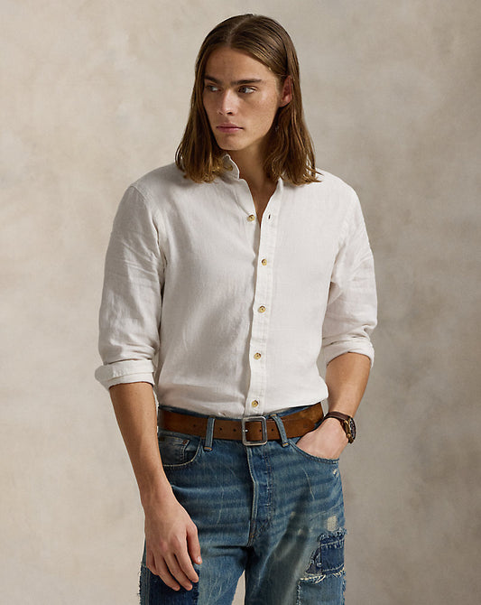CAMISA CUSTOM FIT DE LINO DECKWASH