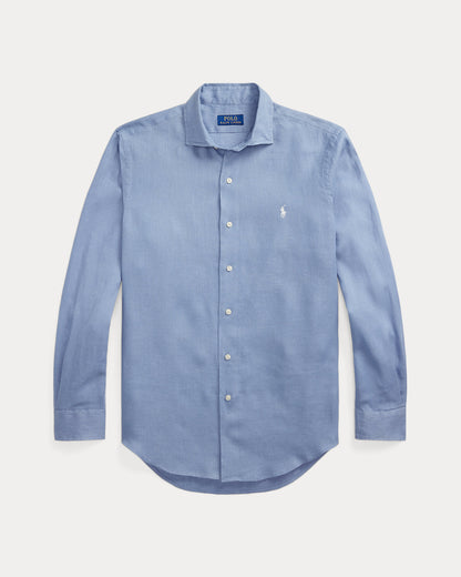 CAMISA CUSTOM FIT DE LINO LIGERO
