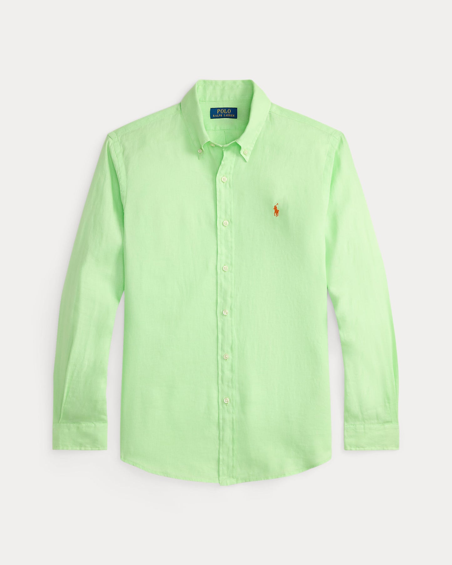 CAMISA DE LINO LIGERO  CUSTOM FIT CRUISE LIME