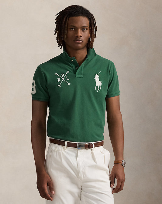 POLO DE PIQUE CUSTOM SLIM FIT CON BIG PONY