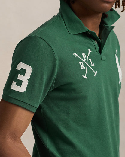 POLO DE PIQUE CUSTOM SLIM FIT CON BIG PONY