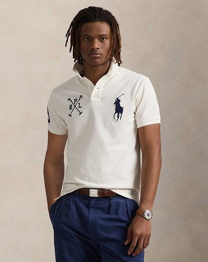 POLO DE PIQUE CUSTOM SLIM FIT CON BIG PONY