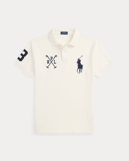 POLO DE PIQUE CUSTOM SLIM FIT CON BIG PONY