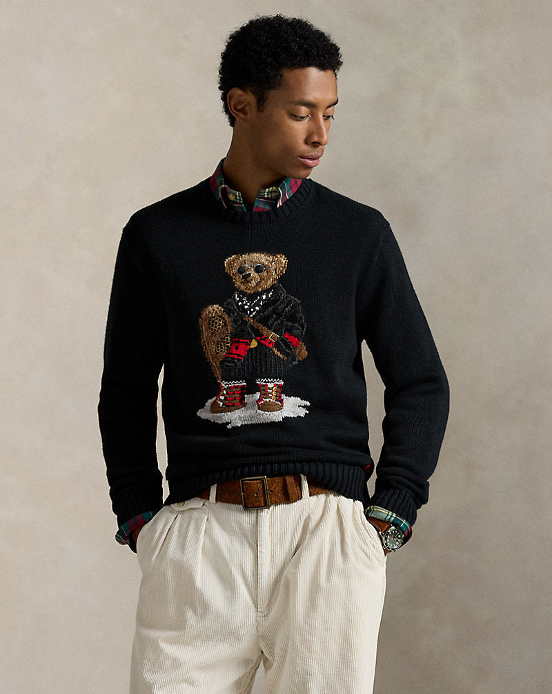JERSEY CON POLO BEAR BLACK