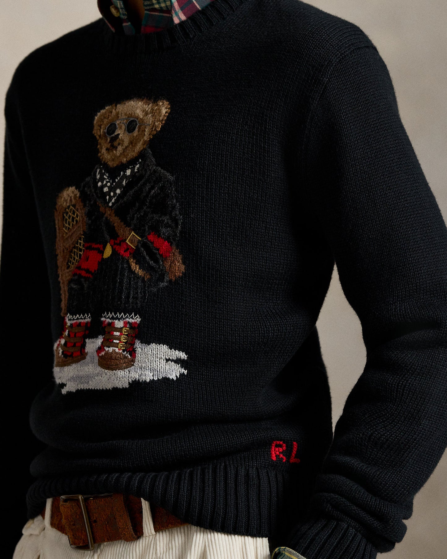 JERSEY CON POLO BEAR BLACK