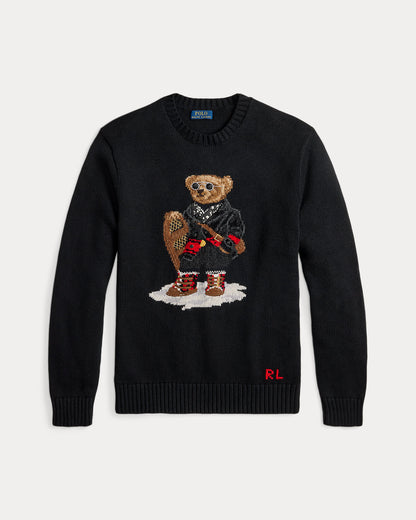 JERSEY CON POLO BEAR BLACK