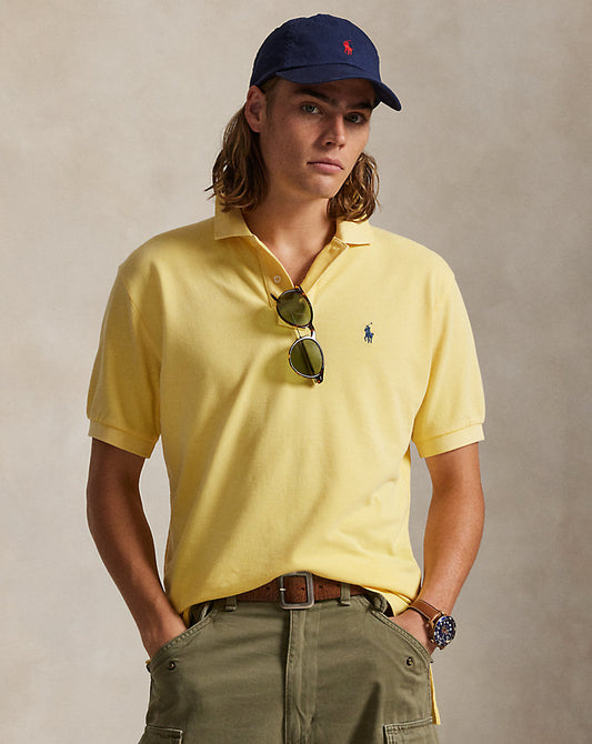 EL ICONICO POLO DE PIQUÉ CUSTOM SLIM FIT CORN YELLOW