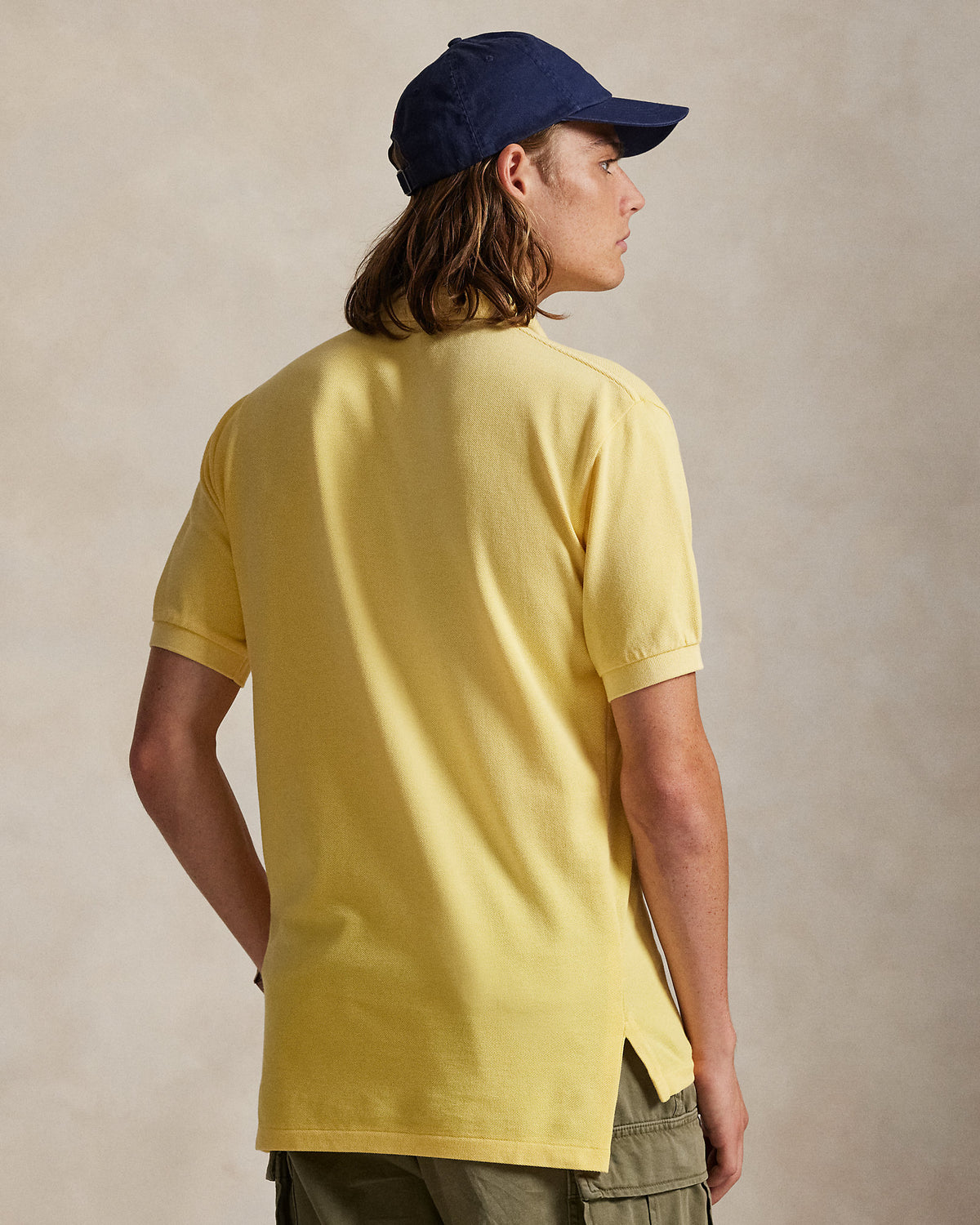 EL ICONICO POLO DE PIQUÉ CUSTOM SLIM FIT CORN YELLOW