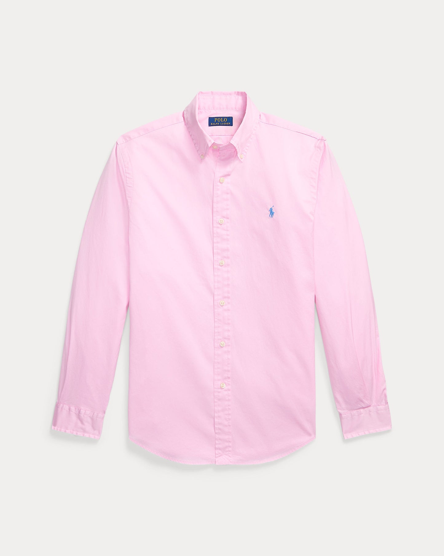 CAMISA CUSTOM FIT DE ALGODON TWILL LIGERO CARMEL PINK