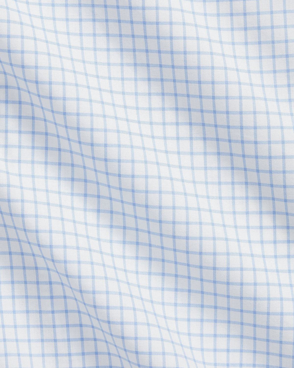 CAMISA CUSTOM FIT DE POPELINA STRETCH CABANA BLUE WHITE