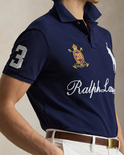 POLO DE PIQUE CUSTOM SLIM 20 ANIVERSARIO DEL BIG PONY CRUISE NAVY