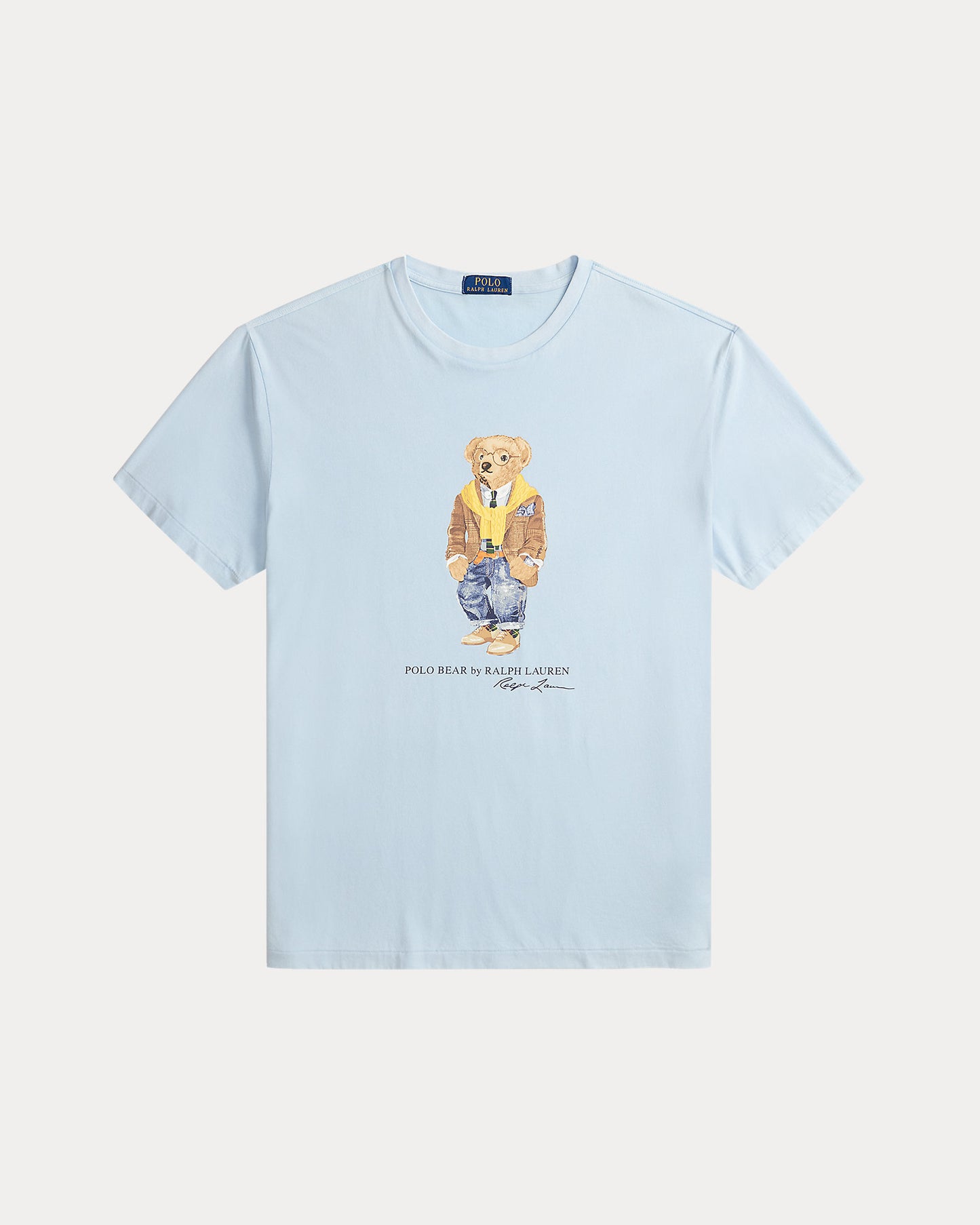 CAMISETA CUSTOM SLIM CON POLO BEAR SOUTHPORT BLUE