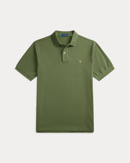 POLO DE PIQUÉ CUSTOM SLIM FIT SUPPLY OLIVE