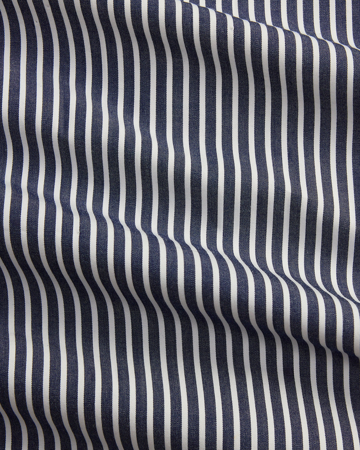 CAMISA CUSTOM FIT DE POPELINA ELASTICA NEWPORT NAVY WHITE