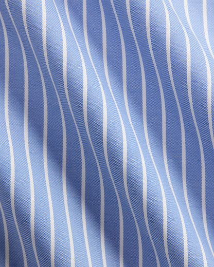 CAMISA CUSTOM FIT DE PINPOINT OXFORD AZURE / WHITE