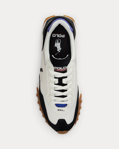TENIS ELDRIDGE SUEDE-PANELLED WHITE BLACK/ROYAL