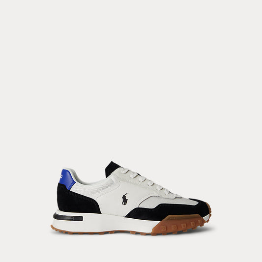 TENIS ELDRIDGE SUEDE-PANELLED WHITE BLACK/ROYAL
