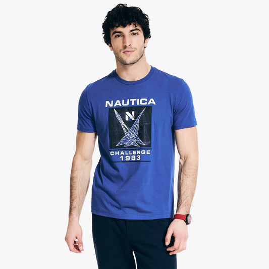 NAUTICA CHALLENGE 1983 T-SHIRT GRÁFICA